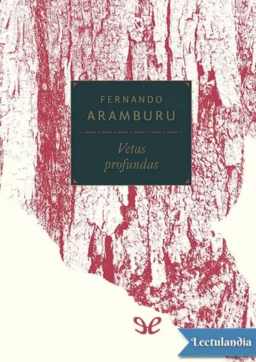 Vetas profundas de Fernando Aramburu, portada del libro