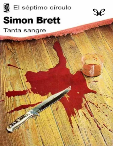 Tanta sangre de Simon Brett, portada del libro