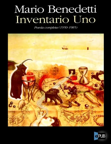 Inventario Uno 1950-1985 de Mario Benedetti, portada del libro