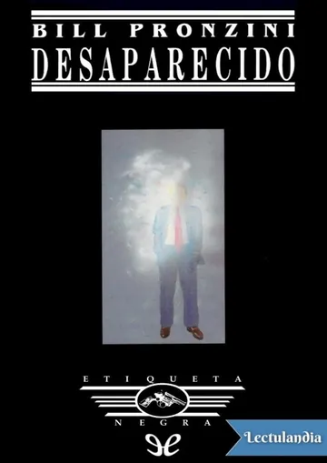 Desaparecido de Bill Pronzini, portada del libro