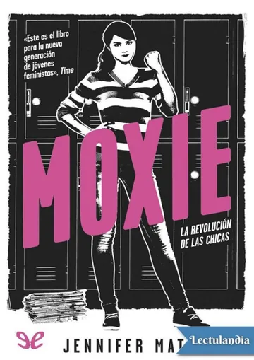 Moxie de Jennifer Mathieu, portada del libro