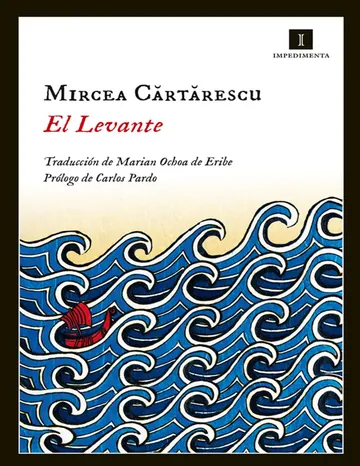 El levante de Mircea Cartarescu, portada del libro