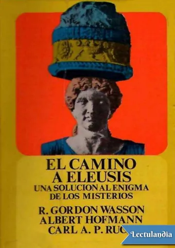 El camino a Eleusis de R. Gordon Wasson, portada del libro