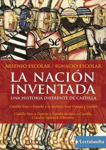 La nación inventada de Arsenio Escolar, portada del libro