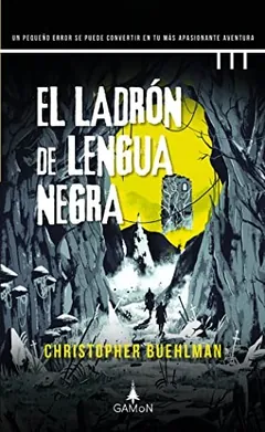 El ladrón de lengua negra de Christopher Buehlman, portada del libro
