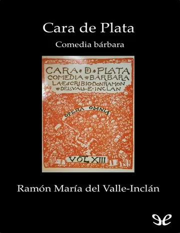 Cara de Plata de Ramón María del Valle-Inclán, portada del libro