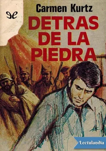 Detrás de la piedra de Carmen Kurtz, portada del libro