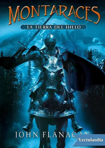 La tierra del hielo de John Flanagan, portada del libro