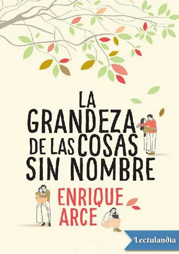 La grandeza de las cosas sin nombre de Enrique Arce Temple, portada del libro
