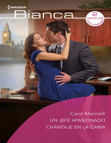Un jefe apasionado--Chantaje en la cama de Carol Marinelli, portada del libro