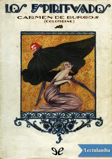 Los espirituados de Carmen de Burgos, portada del libro