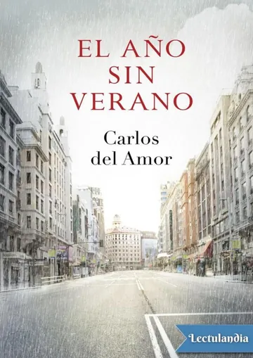 El año sin verano de Carlos del Amor, portada del libro