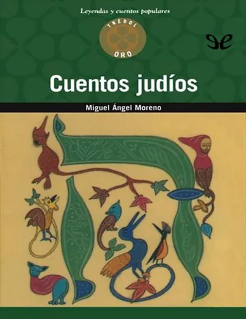 Cuentos de judíos de Miguel Ángel Moreno, portada del libro