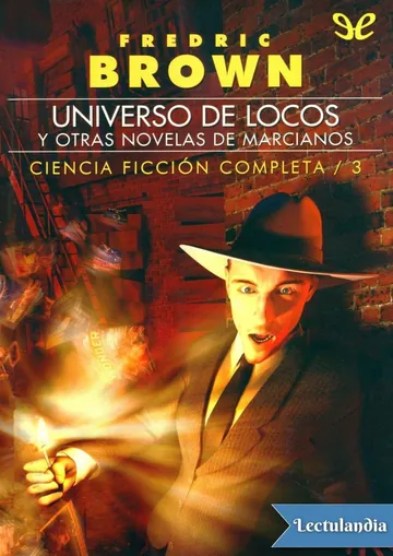 Universo de locos y otras novelas de marcianos de Fredric Brown, portada del libro