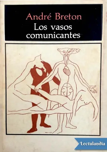 Los vasos comunicantes de André Breton, portada del libro
