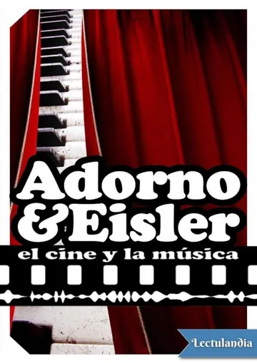 El cine y la música de Theodor W. Adorno, portada del libro