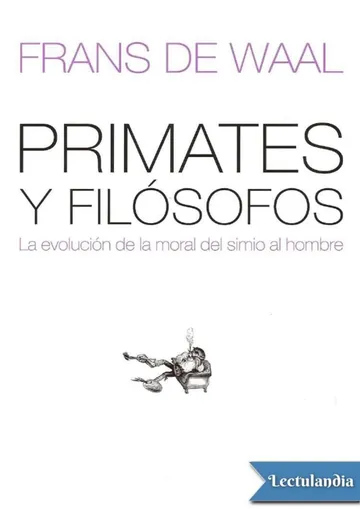 Primates y filósofos de Frans De Waal, portada del libro