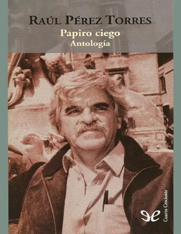 Papiro ciego de Raul Perez Torres, portada del libro