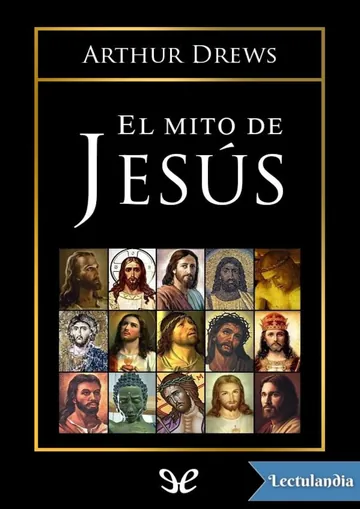 El mito de Jesús de Arthur Drews, portada del libro