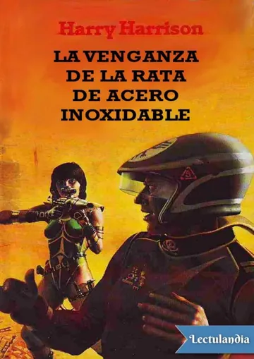 La venganza de La Rata de Acero Inoxidable de Harry Harrison, portada del libro