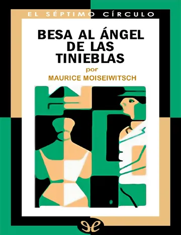Besa al ángel de las tinieblas de Maurice Moiseiwitsch, portada del libro