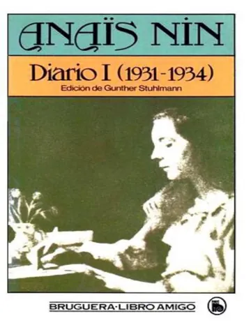 Diario I (1931 - 1934) de Anaïs Nin, portada del libro