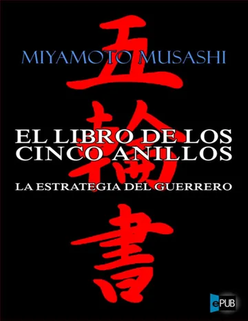El libro de los cinco anillos de Miyamoto Musashi, portada del libro