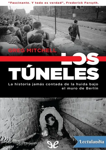 Los túneles de Greg Mitchell, portada del libro