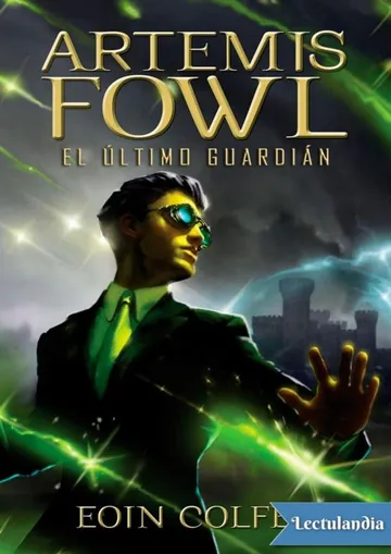 Artemis Fowl: El último guardián de Eoin Colfer, portada del libro