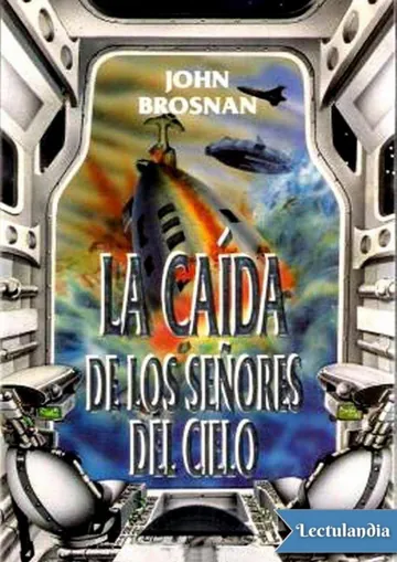 La caída de los Señores del Cielo de John Brosnan, portada del libro