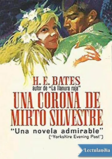 Una corona de mirto silvestre de H. E. Bates, portada del libro