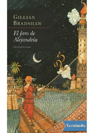 El faro de Alejandría de Gillian Bradshaw, portada del libro