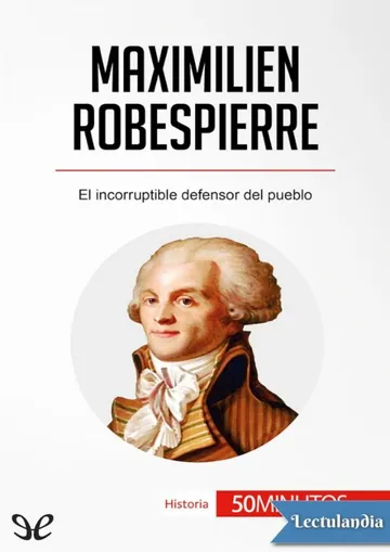 Maximilien Robespierre de Benoît Lefèvre, portada del libro