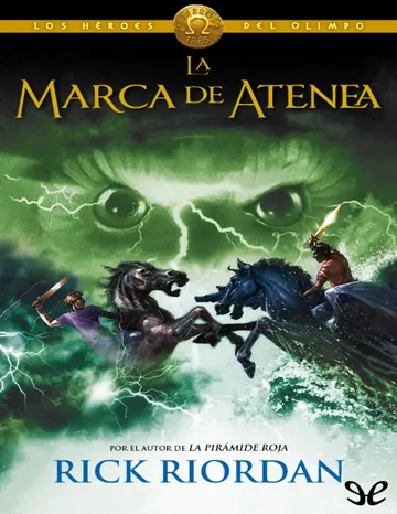 La Marca de Atenea de Rick Riordan, portada del libro