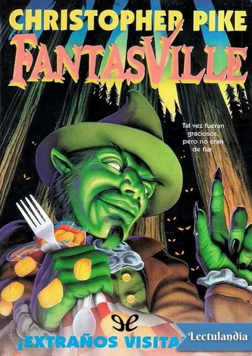 ¡Extraños visitantes! de Christopher Pike, portada del libro