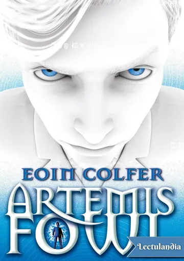 Artemis Fowl de Eoin Colfer, portada del libro