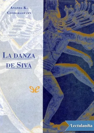 La danza de Śiva de Ananda Coomaraswamy, portada del libro
