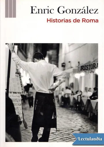 Historias de Roma de Enric González, portada del libro