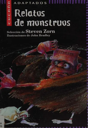 Relatos de monstruos de Steve Zorn, portada del libro