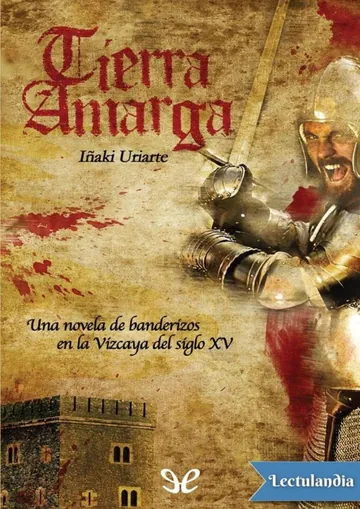 Tierra amarga de Iñaki Uriarte, portada del libro