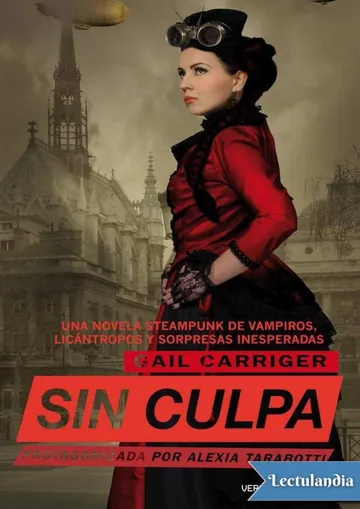 Sin culpa de Gail Carriger, portada del libro