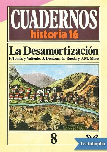 La Desamortización de AA. VV., portada del libro