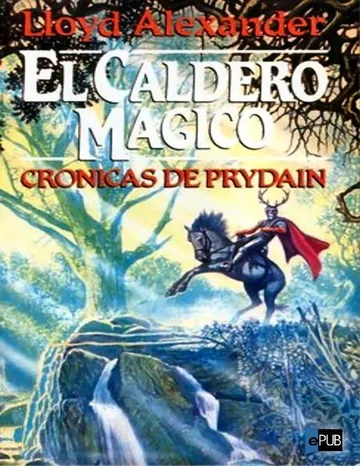 El caldero mágico de Lloyd Alexander, portada del libro