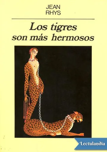 Los tigres son más hermosos de Jean Rhys, portada del libro