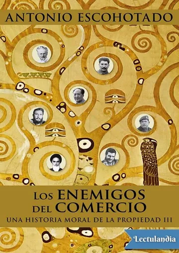 Los enemigos del comercio, III de Antonio Escohotado, portada del libro