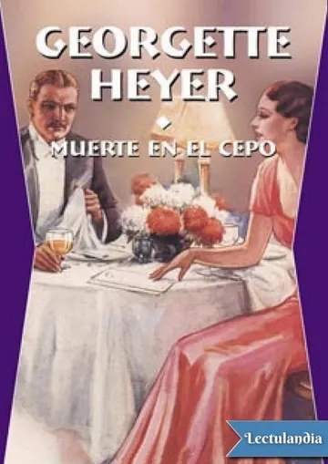 Muerte en el cepo de Georgette Heyer, portada del libro