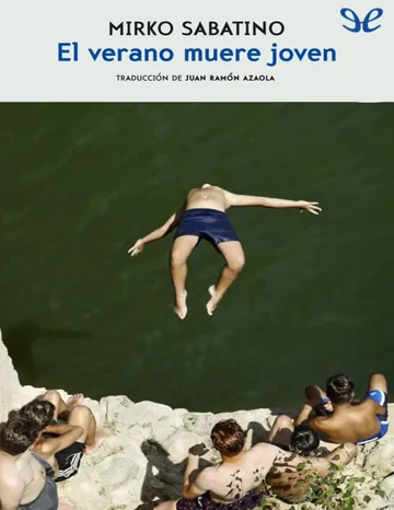 El verano muere joven de Mirko Sabatino, portada del libro
