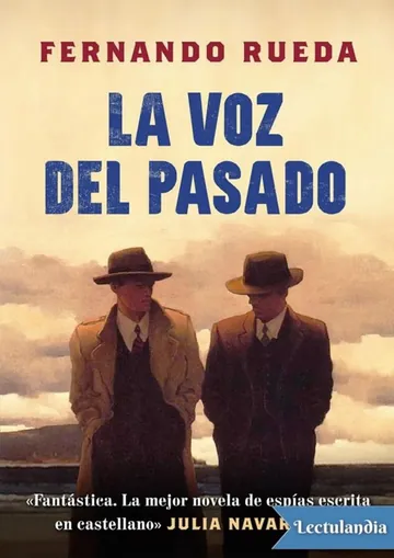 La voz del pasado de Fernando Rueda, portada del libro