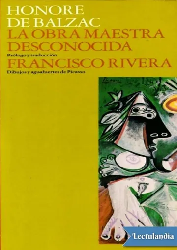 La obra maestra desconocida de Honoré de Balzac, portada del libro