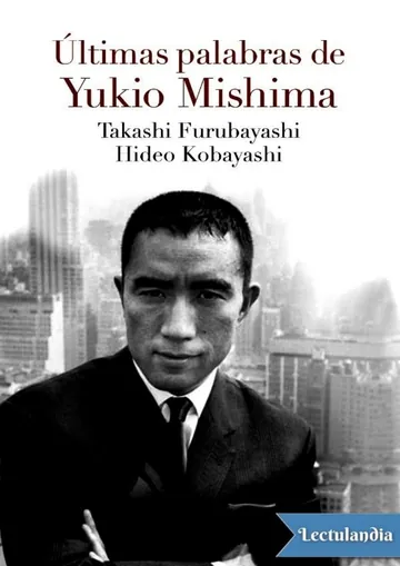 Últimas palabras de Yukio Mishima, portada del libro